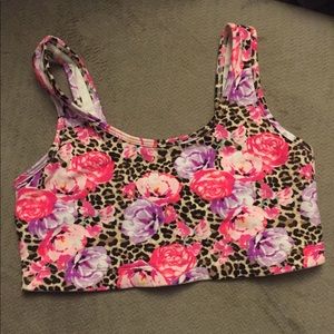 Victoria’s Secret pink crop top